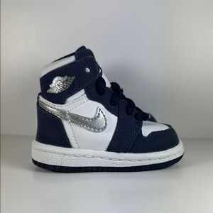 Air Jordan 1 High Midnight Navy Size 2C Baby Toddler Sneakers